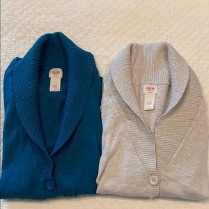 Mossimo LS cardigans